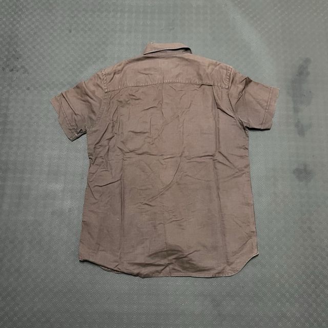 Camisa GAS Vintage Linho Castanha L