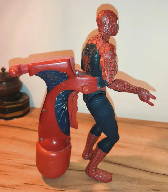 Pistola de água com figura do Homem-Aranha