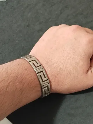 Pulsera de Plata en Greca