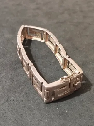 Pulsera de Plata en Greca