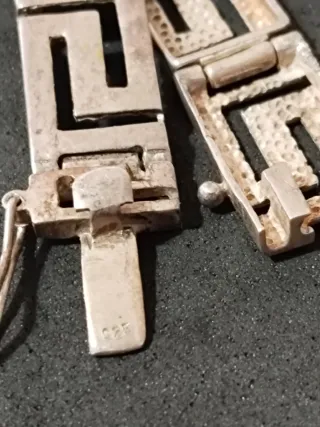 Pulsera de Plata en Greca