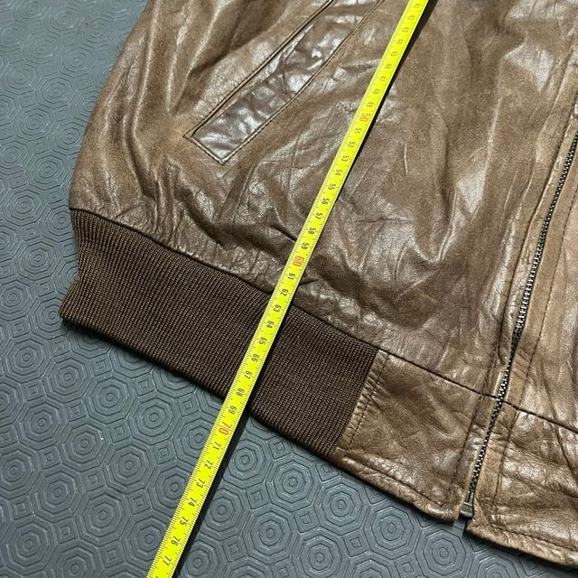 Blusão Couro Vintage Petroff L Genuíno