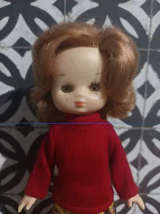 Muñeca Lesly vintage desnuda de los 70/80 .