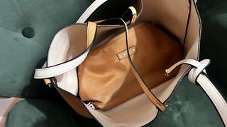 Bolso Lois Jeans Beige y Blanco 2 en  1