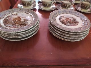 Juego de café Cartuja Sevilla Viejo Molino