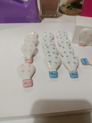 Segnaposto \ calamita Mongolfiera