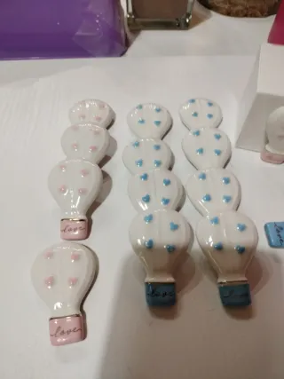 Segnaposto \ calamita Mongolfiera