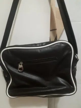 Bolso vintage con dibujo de coche, es unisex