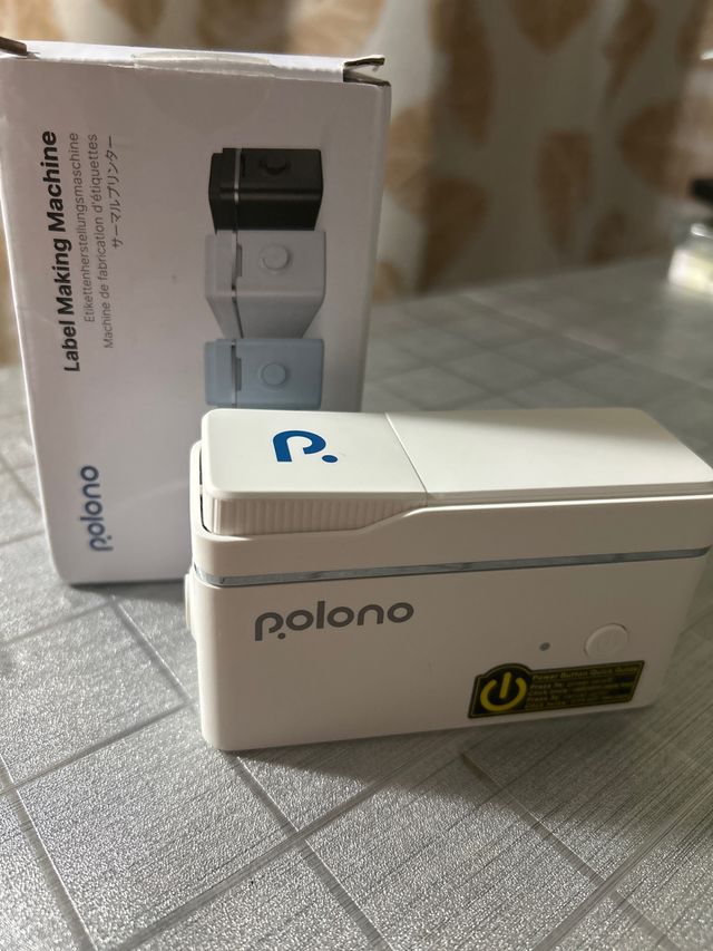 Mini impresora Polono blanca