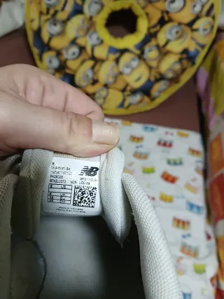 Tenis New Balance Plata Talla 39