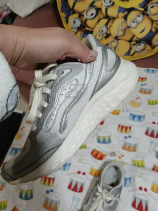 Tenis New Balance Plata Talla 39