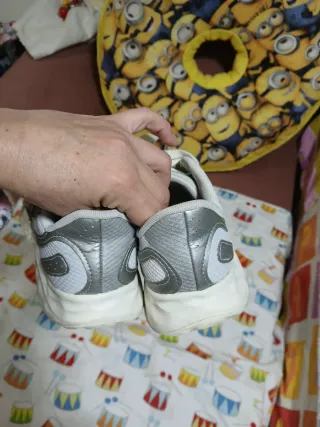 Tenis New Balance Plata Talla 39