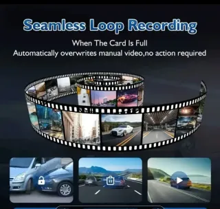 Dash Cam VAVUPO 3 Canali