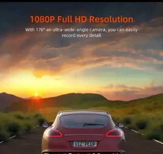 Dash Cam VAVUPO 3 Canali