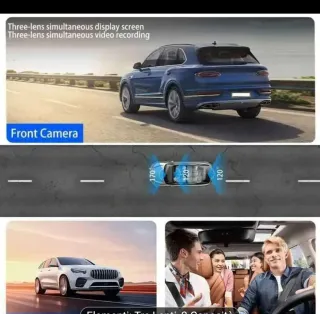 Dash Cam VAVUPO 3 Canali