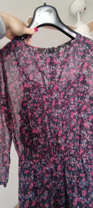 Vestido estampado floral