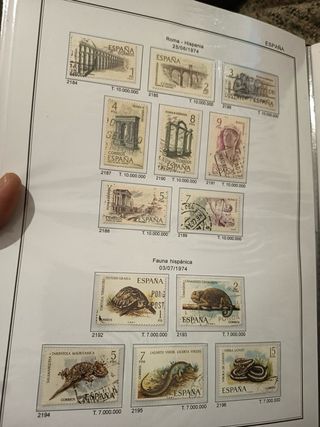 Sellos España Fauna Hispánica y Hispanidad