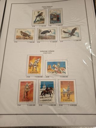 Sellos España Fauna Hispánica y Hispanidad