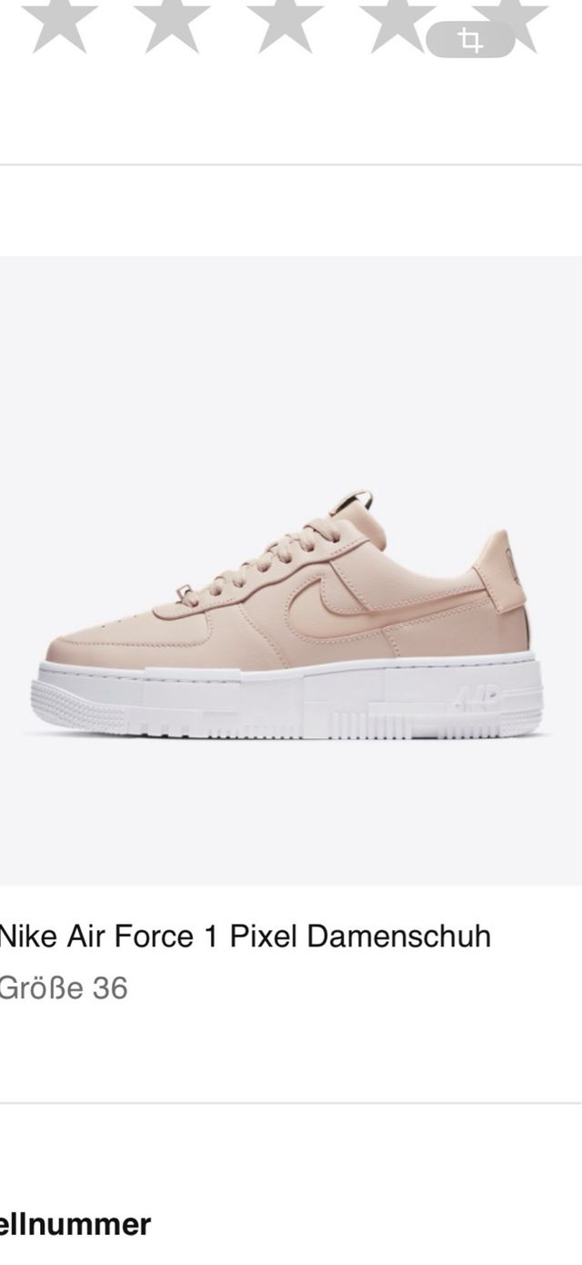 Nike Air Force 1 Pixel Talla 36