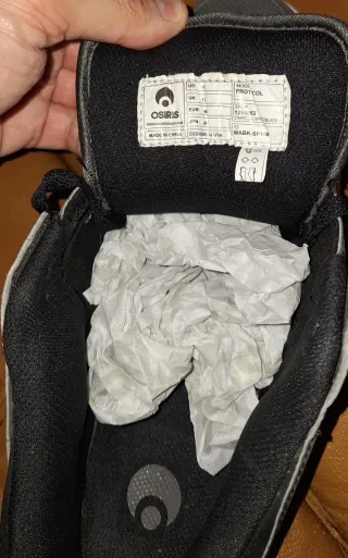 Zapatillas Osiris Hombre Grises y Negras