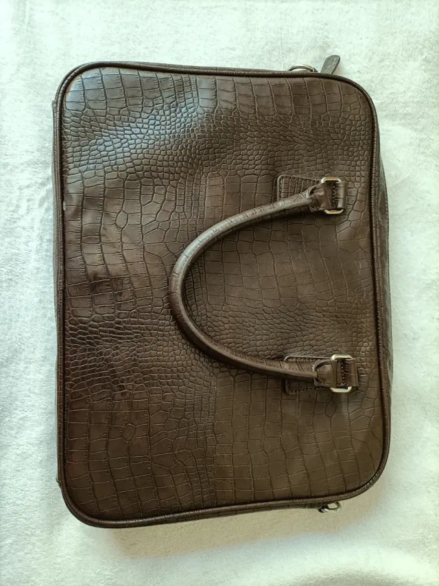 Maletín/Funda Portátil Elegante Marrón