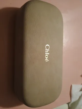 Funda de gafas Chloe beige