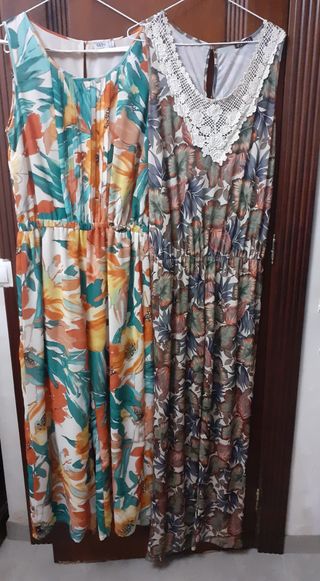 Monos largos estampados florales