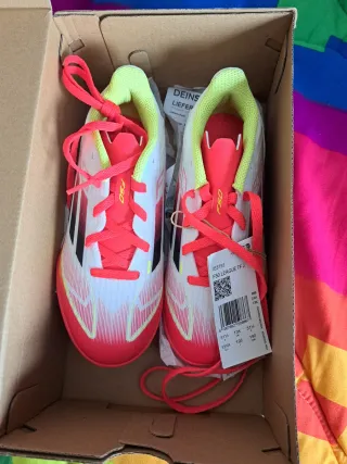 Botas de fútbol niño Adidas F50 Talle 31.5