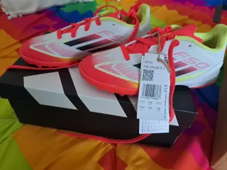 Botas de fútbol niño Adidas F50 Talle 31.5