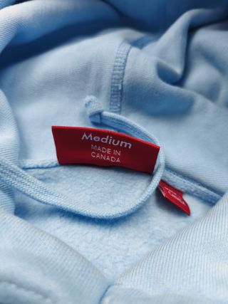 Supreme Bandana Box Logo Hoodie Azul Claro