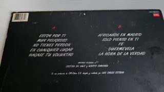 LP Amistades Peligrosas - Relatos de una Intriga