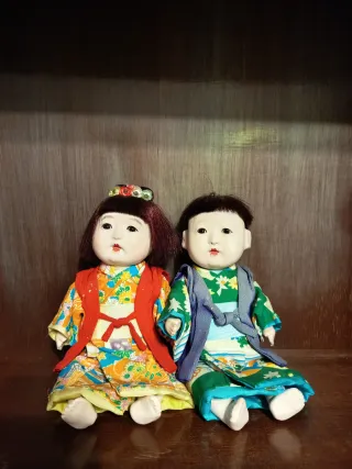 Bambole giapponesi Ichimatsu Ningyo