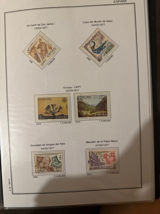 Sellos España 1976 Luis Eugenio Menéndez