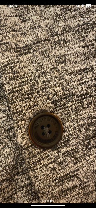 Cárdigan Tommy Hilfiger Talla M Gris