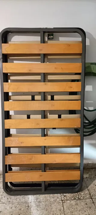 Somier Metálico y Madera