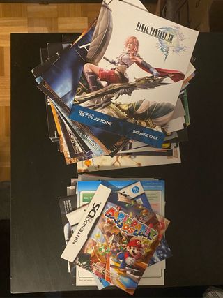 Lote 76 Manuales de videojuegos