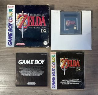Zelda Link's Awakening DX Game Boy Color Pal ESP