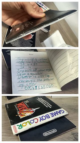 Zelda Link's Awakening DX Game Boy Color Pal ESP