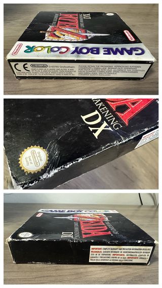 Zelda Link's Awakening DX Game Boy Color Pal ESP