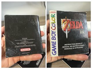 Zelda Link's Awakening DX Game Boy Color Pal ESP