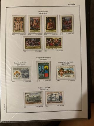 Sellos España 1969-1980