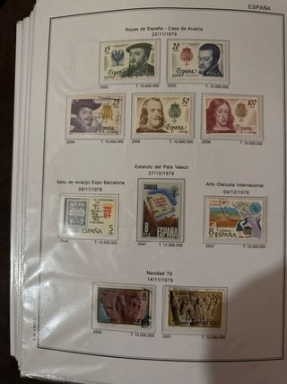 Sellos España 1969-1980