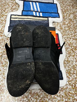 Stivaletti uomo pelle neri taglia 43