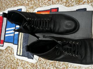 Stivaletti uomo pelle neri taglia 43