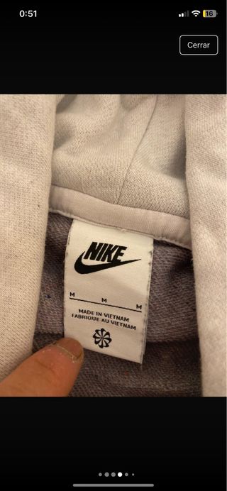 Sudadera Nike Oversize talla M aunque vale para L