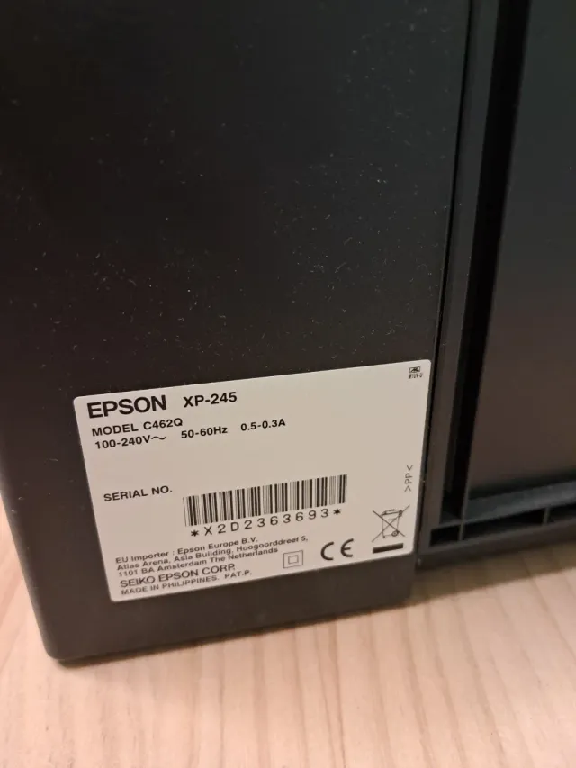 Impresora Epson XP-245 Negra