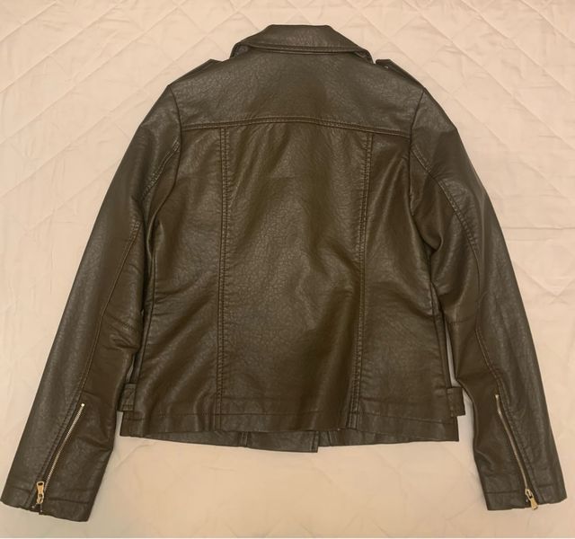 Lote 2 Cazadoras Polipiel Roja y Verde Kelebek