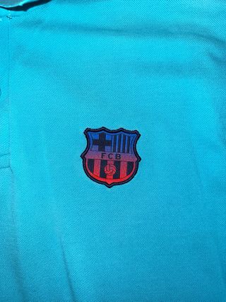 Polo Nike FC Barcelona Azul Turquesa XXL