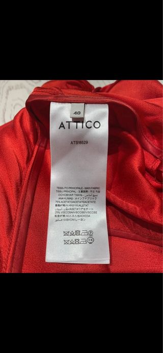 Abito The Attico, elegante, lungo.