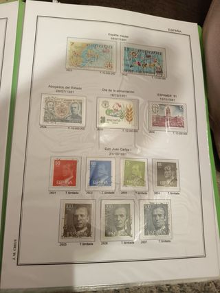 Sellos España 1981-1986